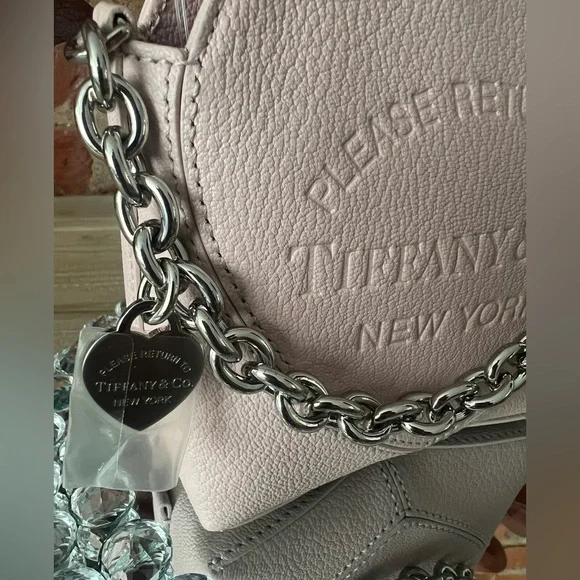 NWOT Tiffany & Co. Return to Tiffany Mini Tote Bag in Dusty Pink - Picture 13 of 17